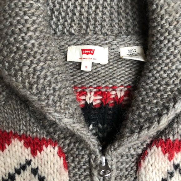 Levi's
Multicolor Women's Wool Cable Knit Thunderbird Sweater Cardigan - Picture 3 of 4